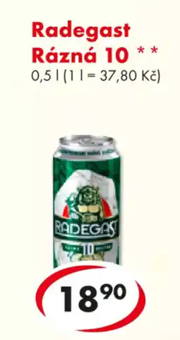CBA Radegast Rázná 10 nabídka