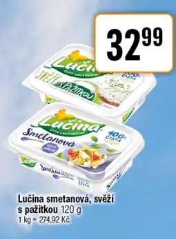 TEMPO Lučina smetanová, svěží s pažitkou nabídka