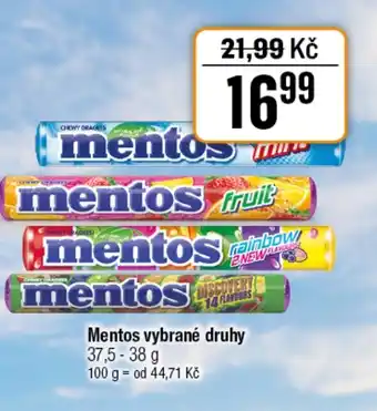 TEMPO Mentos nabídka