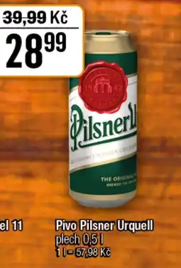 TEMPO Pivo Pilsner Urquell nabídka