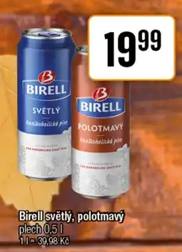 TEMPO BIRELL světlý, polotmavý nabídka