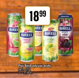 TEMPO Pivo Birell nabídka
