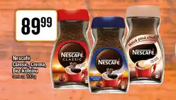 TEMPO Nescafé Classic, Crema, Bez kofeinu nabídka