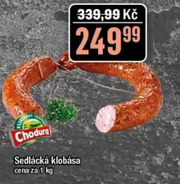TEMPO Sedlácká klobása nabídka