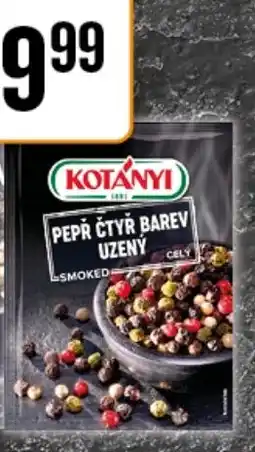 TEMPO Kotányi Pepř čtyř barev uzený celý nabídka