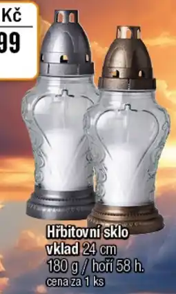 TEMPO Hřbitovní sklo vklad nabídka