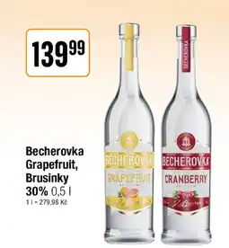 TEMPO Becherovka Grapefruit, Brusinky 30% nabídka