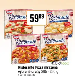 TEMPO Dr. Oetker Ristorante Pizza mražená nabídka