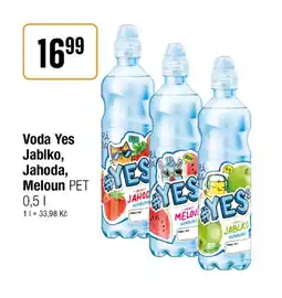 TEMPO Voda Yes Jablko, Jahoda, Meloun nabídka