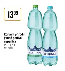 TEMPO Korunní přírodní jemně perlivá, neperlivá nabídka