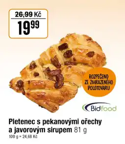 TEMPO Pletenec s pekanovými ořechy a javorovým sirupem nabídka