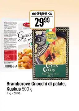 TEMPO Bramborové Gnocchi di palale, Kuskus nabídka