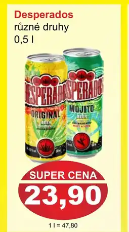 PLUS JIP Desperados nabídka