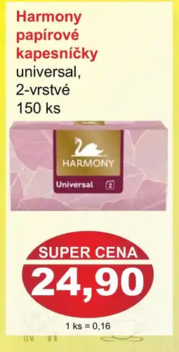 PLUS JIP HARMONY papírové kapesníčky nabídka