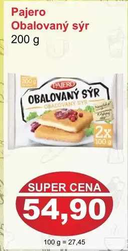 PLUS JIP Pajero Obalovaný sýr nabídka