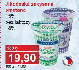 PLUS JIP MADETA Jihočeská zakysaná smetana nabídka