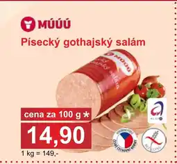 PLUS JIP Písecký gothajský salám nabídka