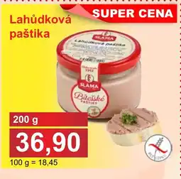 PLUS JIP Lahůdková paštika nabídka