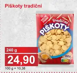 PLUS JIP Piškoty tradiční nabídka