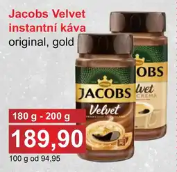PLUS JIP JACOBS Velvet instantní káva nabídka