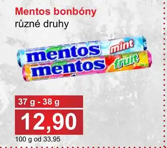 PLUS JIP Mentos bonbóny nabídka
