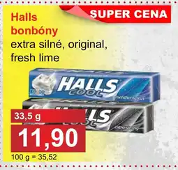 PLUS JIP Halls bonbóny nabídka