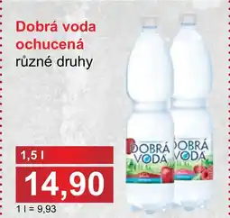 PLUS JIP Dobrá voda ochucená nabídka