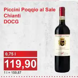 PLUS JIP Piccini Poqqio al Sale Chianti DOCG nabídka