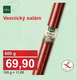 PLUS JIP Vesnický salám nabídka