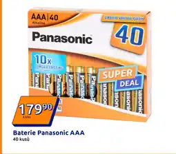 Action Baterie Panasonic AAA nabídka