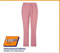 Action Volnočasové kalhoty nabídka