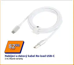Action Nabíjecí a datový kabel Re-load USB-C nabídka