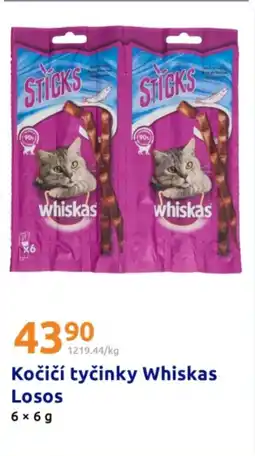 Action Kočičí tyčinky Whiskas Losos nabídka