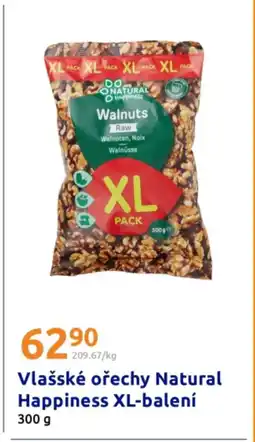 Action Vlašské ořechy Natural Happiness XL-balení nabídka