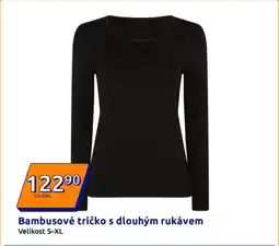 Action Bambusové tričko s dlouhým rukávem nabídka