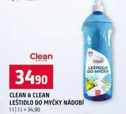 Terno CLEAN & CLEAN LEŠTIDLO DO MYČKY NÁDOBÍ 1 l nabídka