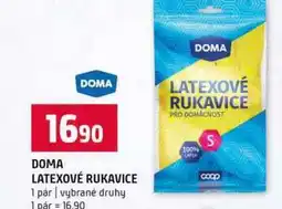 Terno DOMA LATEXOVÉ RUKAVICE 1 pár nabídka