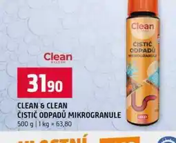 Terno CLEAN & CLEAN ČISTIČ ODPADŮ MIKROGRANULE 500 g nabídka
