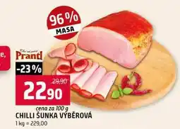 Terno CHILLI ŠUNKA VÝBĚROVÁ 100 g nabídka
