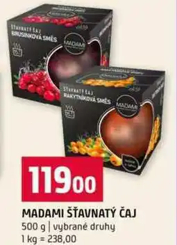 Terno MADAMI ŠŤAVNATÝ ČAJ 500 g nabídka