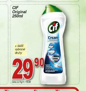Lidl Cif original nabídka