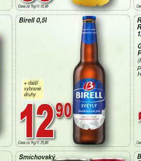 Lidl Pivo birell nealko nabídka
