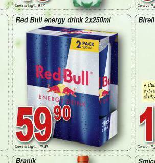 Lidl Red bull energy drink nabídka