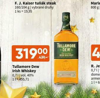 Terno Tullamore dew irish whiskey nabídka