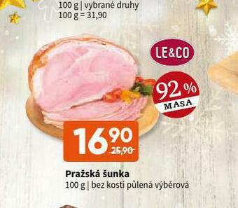 Terno Pražská šunka nabídka