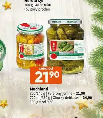 Terno Machland okurky delikates nabídka