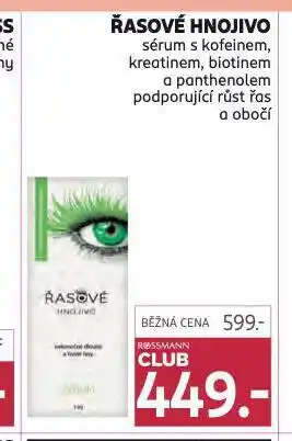 Rossmann Řasové hnojivo nabídka