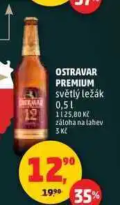 Penny Market OSTRAVAR PREMIUM světlý ležák, 0,5 l nabídka
