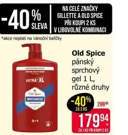 Teta Old Spice pánský sprchový gel 1 L, různé druhy nabídka