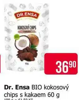 Teta Dr. Ensa BIO kokosový chips s kakaem 60 g nabídka